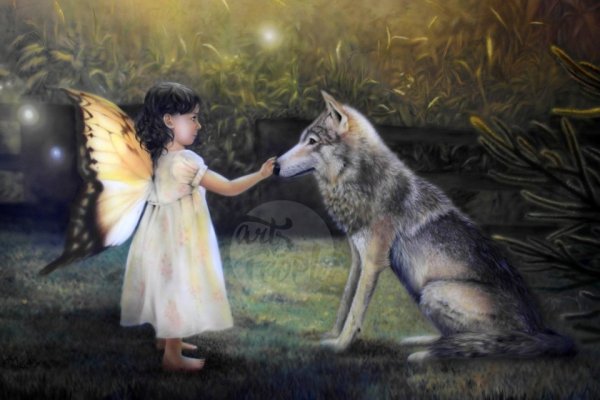 Девушка с глазами волка