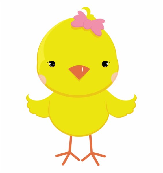 Цыплята мультяшные