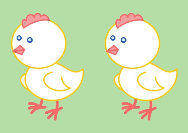 Рисование цыпленок