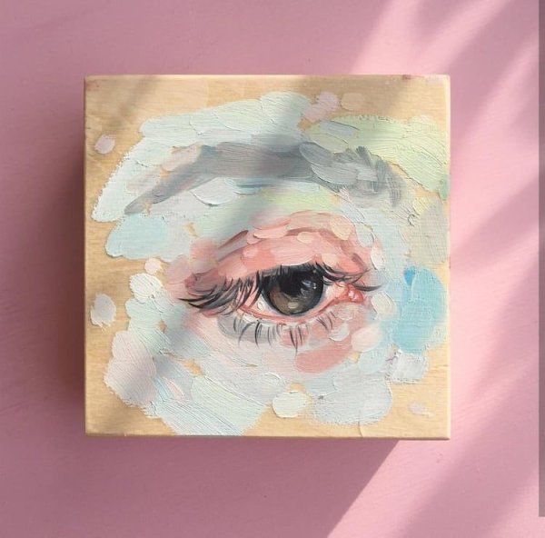 Рисование акрилом на холсте