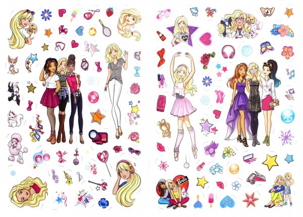 Наклейка девочка