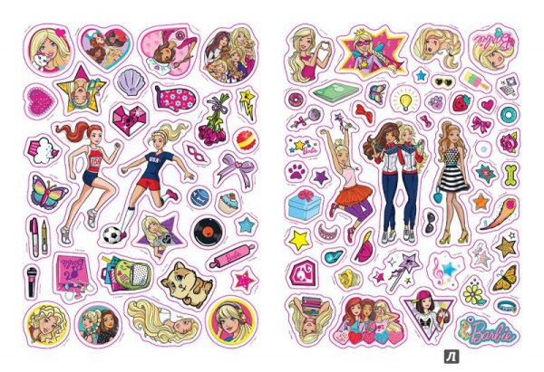 Наклейка девочка