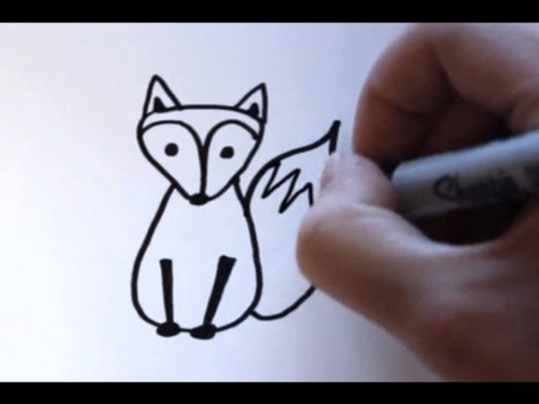 Рисунки фломастерами легкие для мальчиков