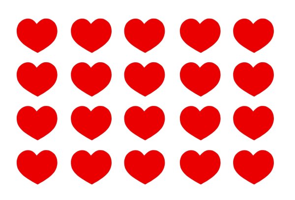 Сердечки для вырезания