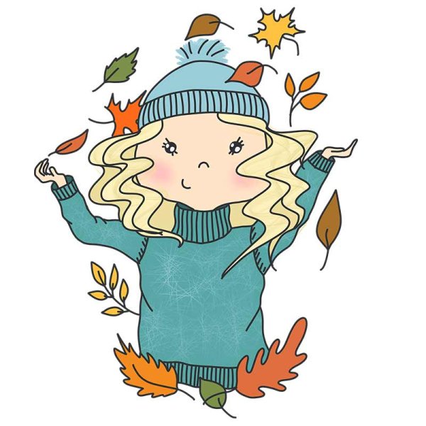 Осенний фон для детей