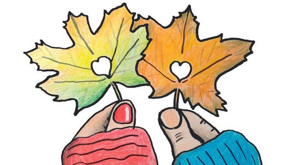 Лисичка с зонтиком