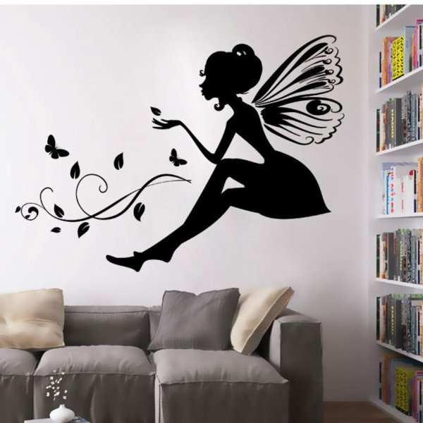 Креативные рисунки на стенах