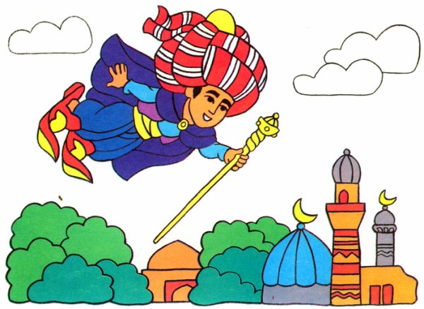 Гауф маленький МУК раскраска