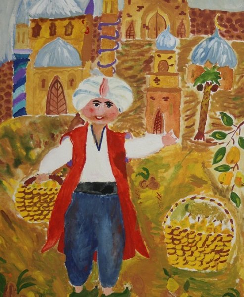 Иллюстрация к произведению маленький МУК