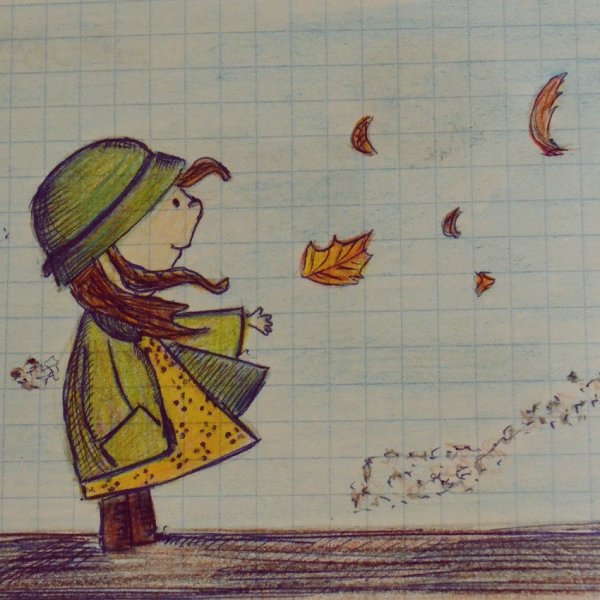 Осенние рисунки для ЛД