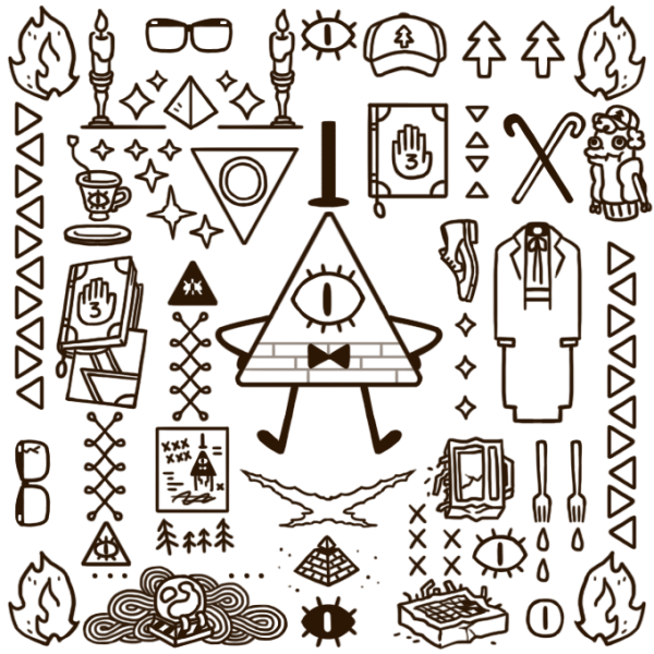 Дудлы Гравити Фолз