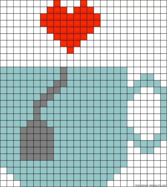 Рисунки по клеточкам маленькие