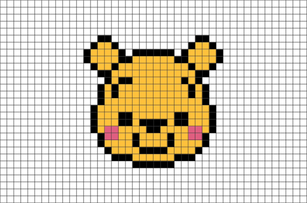 Рисунки по клеточкам маленькие