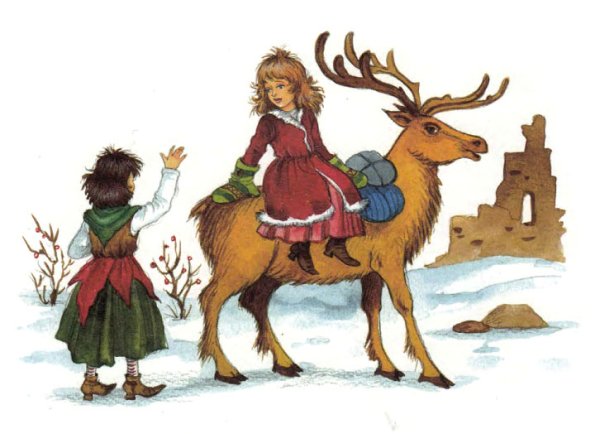 Андерсен Снежная Королева маленькая разбойница