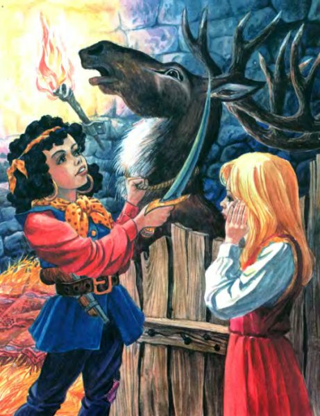 Разбойничий замок из сказки Снежная Королева