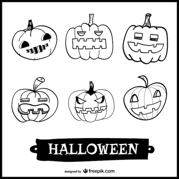 Helloween тыква Illustrator