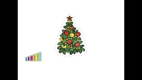 Картинка маленькой елочки