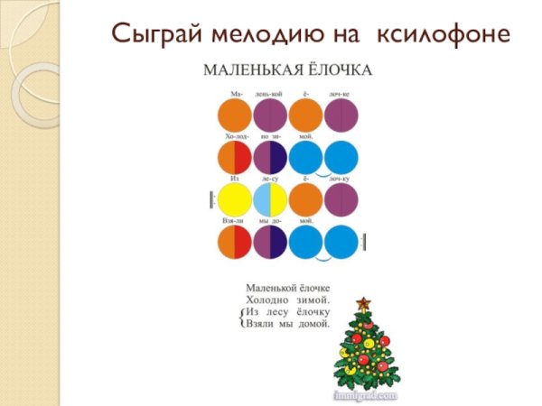 Мелодии на ксилофоне
