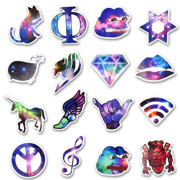 Модные наклейки