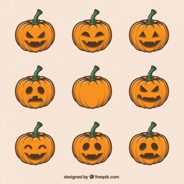 Маленькие тыковки рисунок