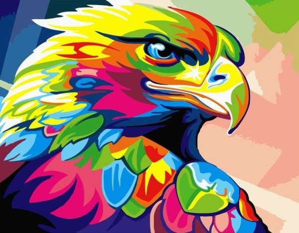 Картина по номерам кошка