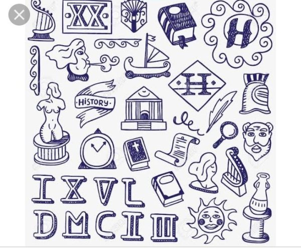 Мелкие рисунки в тетради