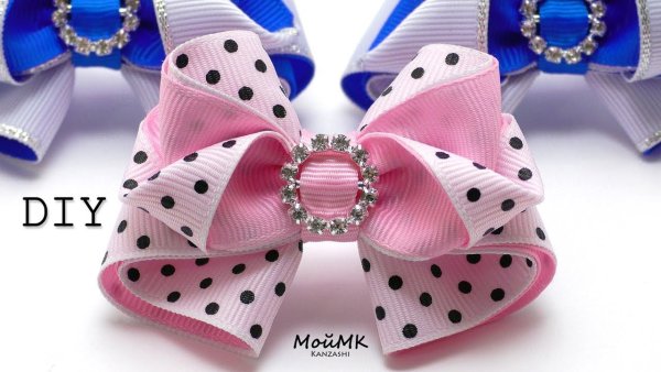 Бант -брошь