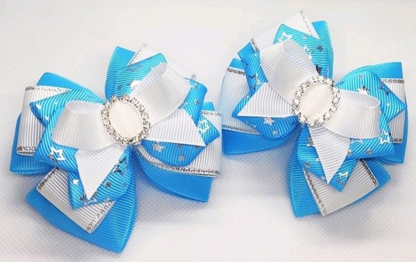 Бантики в школу из репсовых лент мастер класс