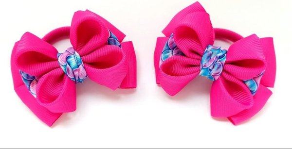 Бантики из репсовой ленты 4 см