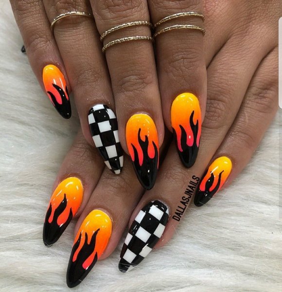 Крутой дизайн ногтей