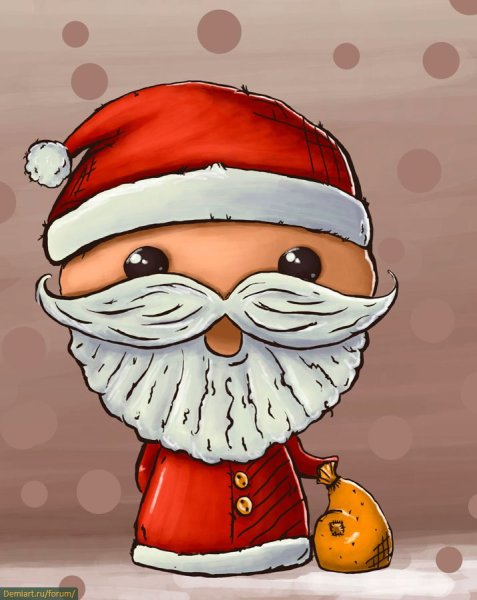 Брутальный дед Мороз