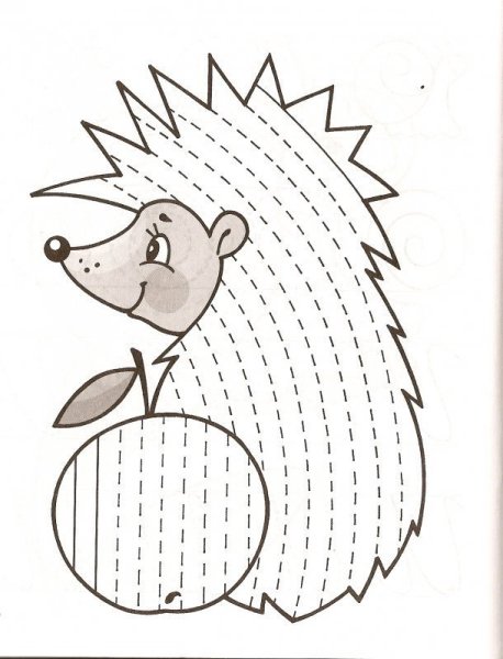 Штриховка для дошкольников