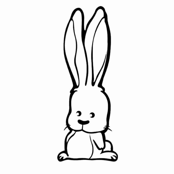 Эскиз зайчика