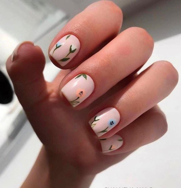 Милый маникюр