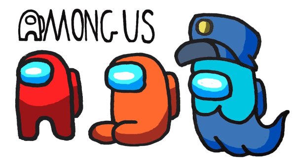 Нарисовать амонг