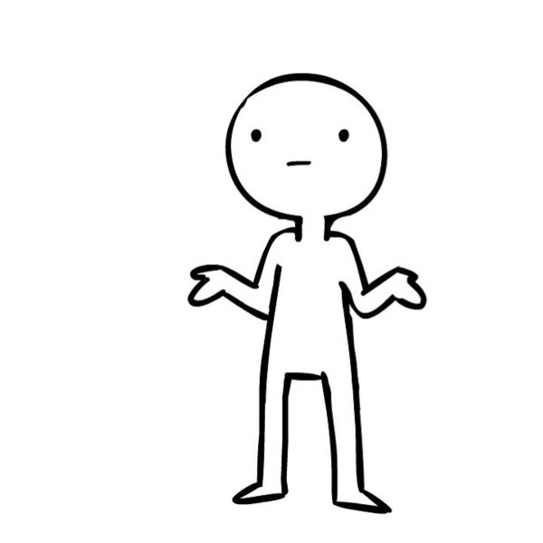 Человек раскраска для малышей