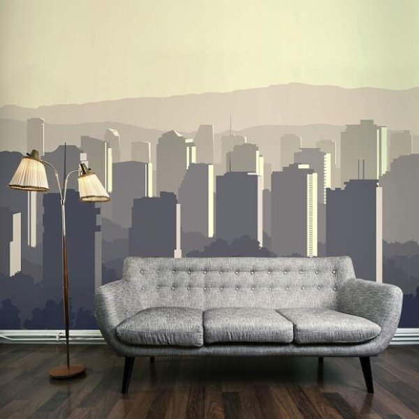 Фотообои увеличивающие пространство для маленькой комнаты