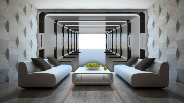 Фотообои с перспективой