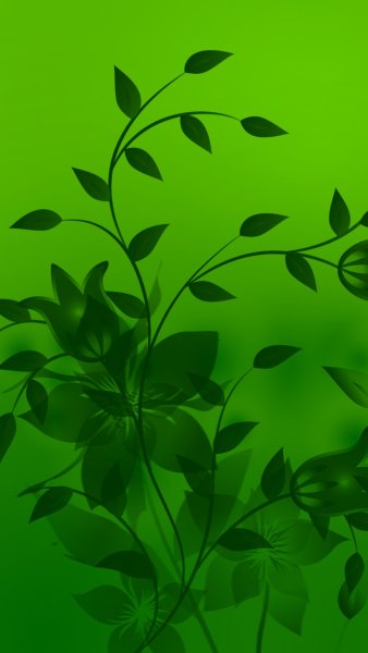 Растительный фон