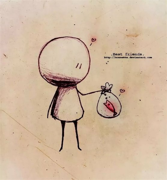 Маленькие человечки рисунки