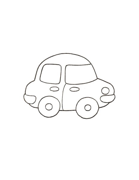 Трафарет для 3d ручки машина