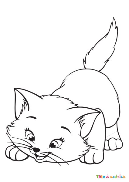 Котенок рисунок