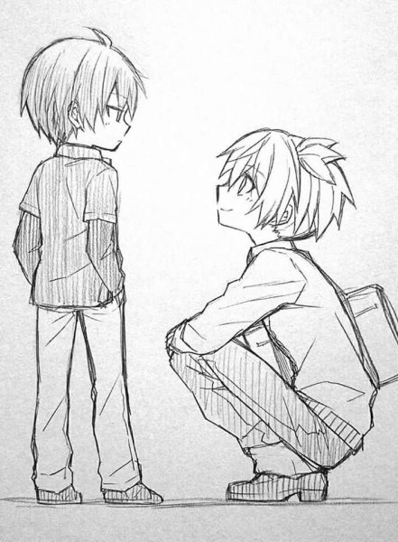 Картинки для срисовки пары