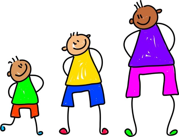 Три нарисованных человечков