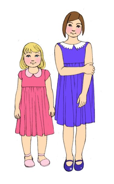 Нарисовать ребенка в полный рост