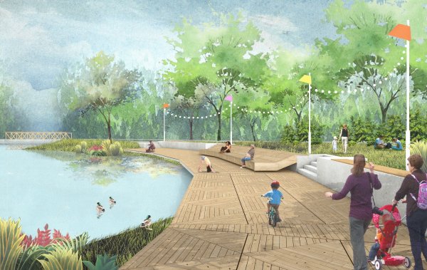 Проект благоустраивания парка Гагарина