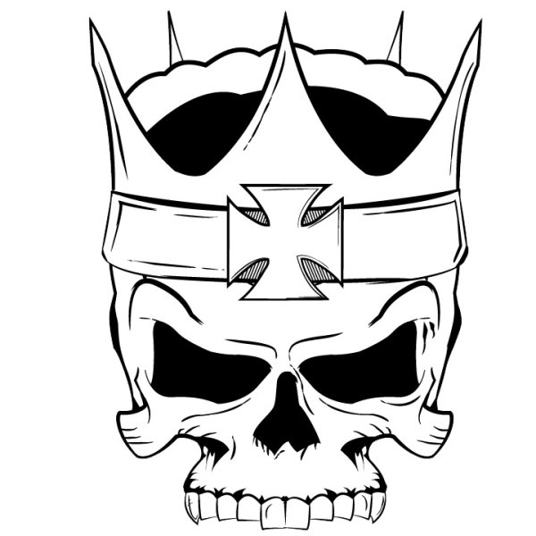 Маленький эскиз черепа