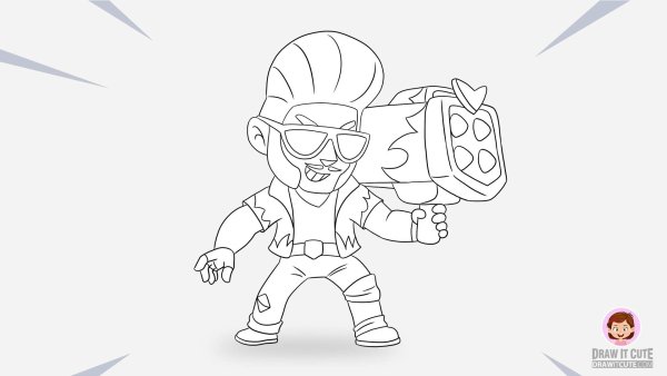 Раскраски Браво старс ниндзя тара