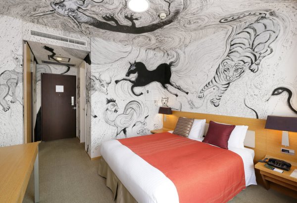 Фотообои стена с граффити