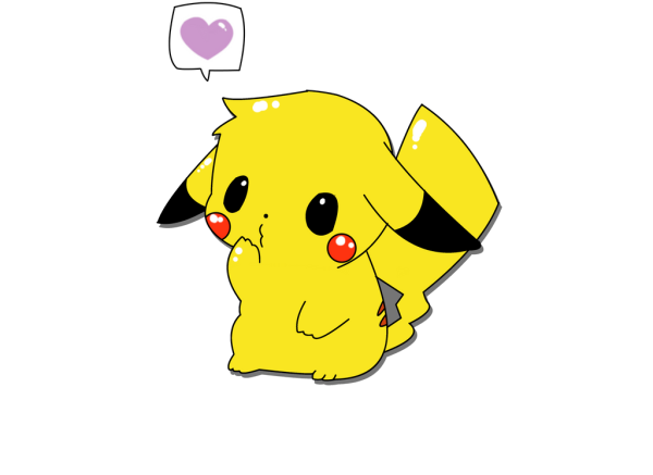 Чиби покемоны Пикачу
